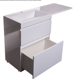 Тумба под раковину Style Line Даллас 130 см СС-00002348